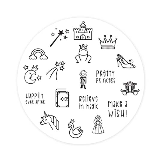 Princess Jar of Wood Stamps by Recollections™